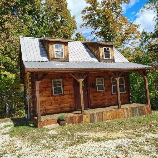 The Hampton - An Amish Built Deluxe Log Cabin, hotel in Genoa
