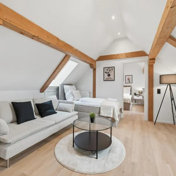 Malu Rooms - im Zentrum, Balkon, Klima, 24h Checkin, Waschmaschine, SmartTv, am Schloss, Saniert und modern โรงแรมในลุดวิกสบูร์ก