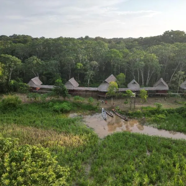 CAMUNGO jungle Lodge in indigenous community ALL INCLUSIVE, hotel en Puerto Franco