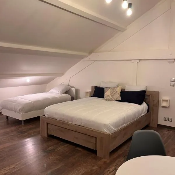 L'escale Aéro Lyon, hotel i Saint-Laurent-de-Mure