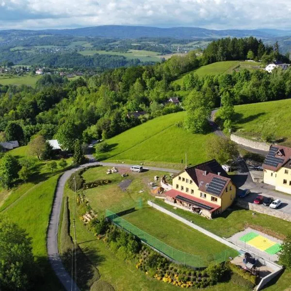 Penzion Hamštejn, отель в городе Koberovy