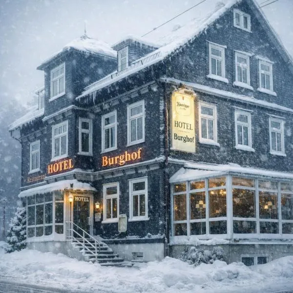 Burghof Hotel, hotell i Schwarzatal
