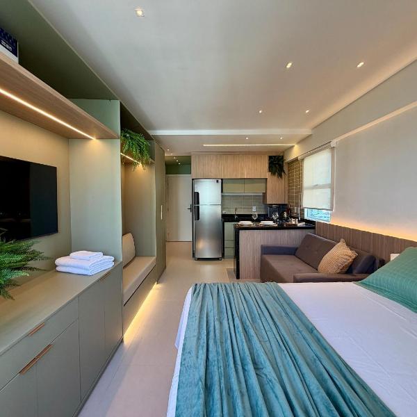 Studio Premium em Boa Viagem | 10 min do Aeroporto