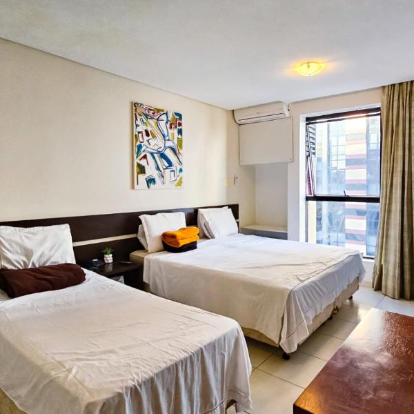 Flat com Academia, Smart TV e Wi-Fi em Salvador - Foto 2