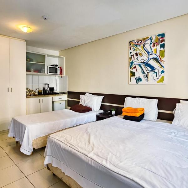 Flat com Academia, Smart TV e Wi-Fi em Salvador - Foto 4
