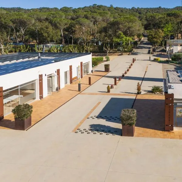 Camping Ridaura, viešbutis mieste Ljagostera