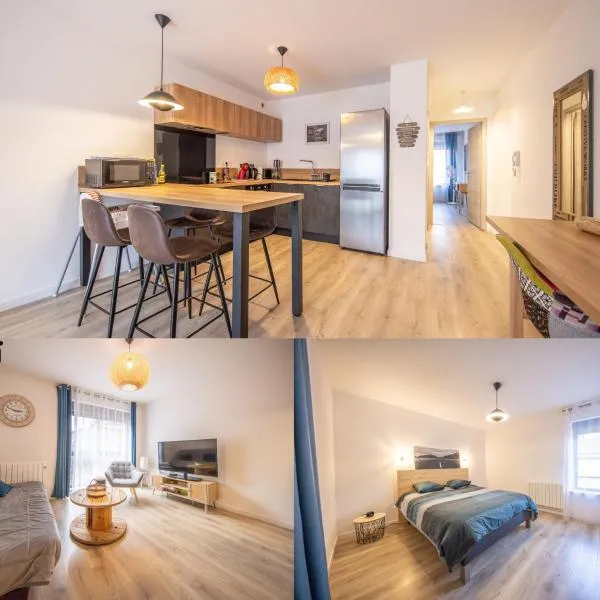 Appartement rénové totalement - Vue sur jardin - 52 m², отель в городе Houdemont