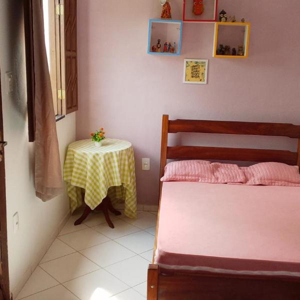 Casa Rosa da Ilha - Suíte Confortável com Ventilador e Jardim - Foto 2