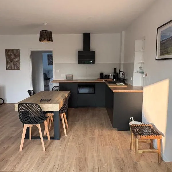 La Chaux Neuve में, होटल Appartement neuf 2 pièces 67m2 "Le Ruisseau"
