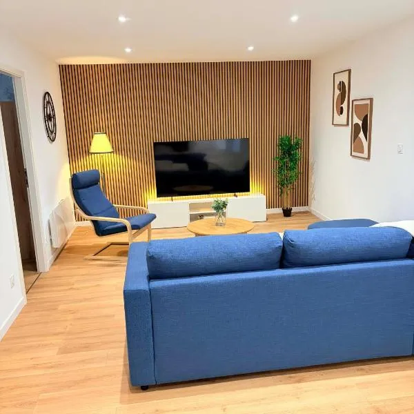 Le Nouveau Cocon - Dole centre - Calme et Confort haut de gamme- Parking gratuit à proximité, hotell sihtkohas Dole