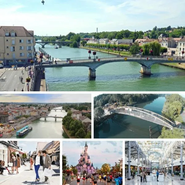 Comme à la maison bel appartement calme et cosy, hotel en Lagny