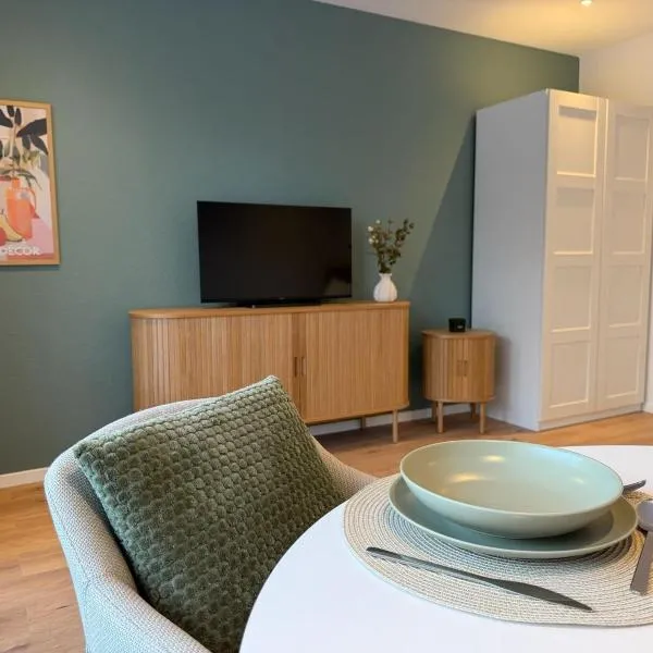 Design-Apartment in See-Nähe - Klima - nah Bremen, khách sạn ở Ganderkesee