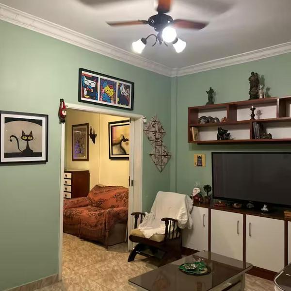 Ótimo apartamento com bela vista em Botafogo