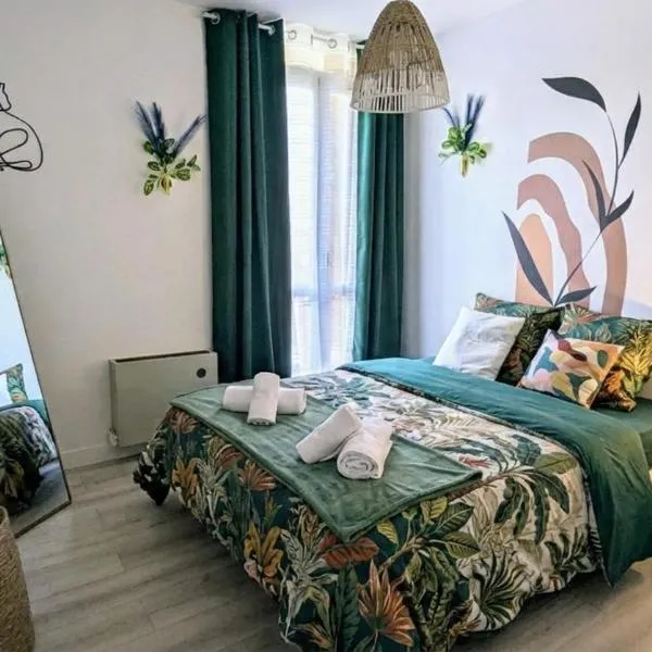 New - Cosy Terracota-T3- Balcons & Parking Privée, hotel i Pau