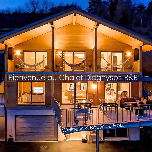 Chalet Diognysos B&B, Wellness & Boutique Hotel, Diogne Valais, Hotel in Crans-Montana