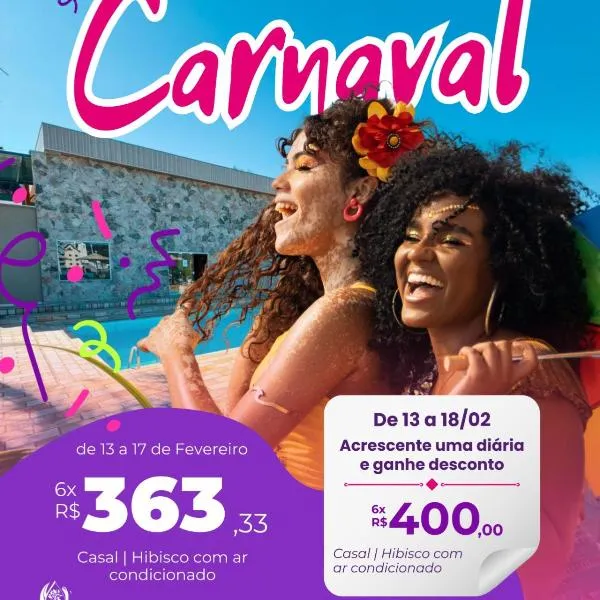 Villa do Éden, hotel v mestu Lindóia