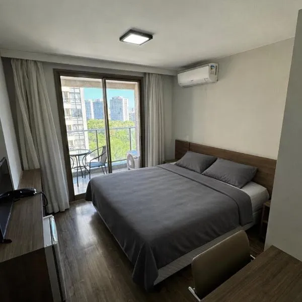 Suíte Master Via Premiere Próximo ao Rio Centro 9 Andar!, hotel v destinácii Rio de Janeiro