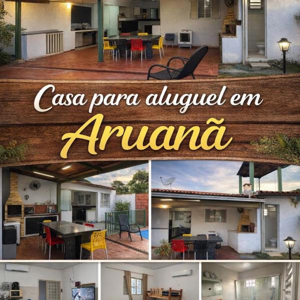 Casa em Aruanã Com Piscina - sôssego e descanso