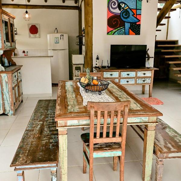 Casa do Bexiga | Estilo a 5 min da Praia do Curral - Foto 4