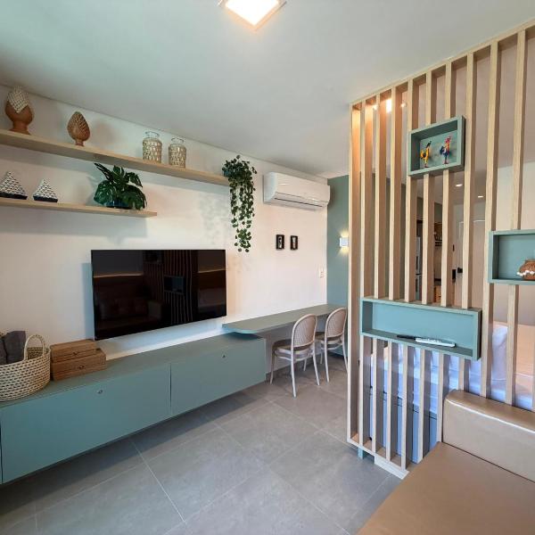 Flat Premium Muro Alto-conforto a 150m do mar