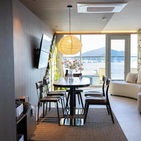 루미에르 디럭스 오션뷰 그랜드룸-광안리 해수욕장 New, khách sạn ở Busan