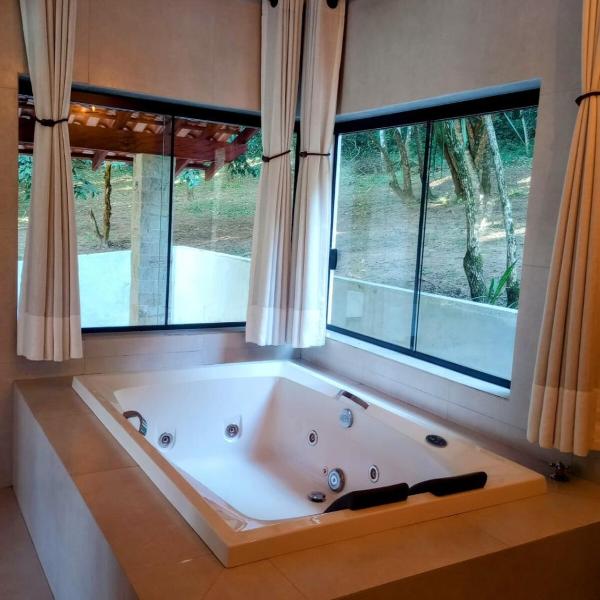 Cabana Allegra Privativa com Hidromassagem Cozinha Churrasqueira e Decoração - Sitio Pauletto - Foto 3