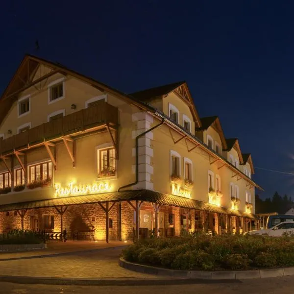 Penzion Na Palubě, hotel in Zlaté Hory