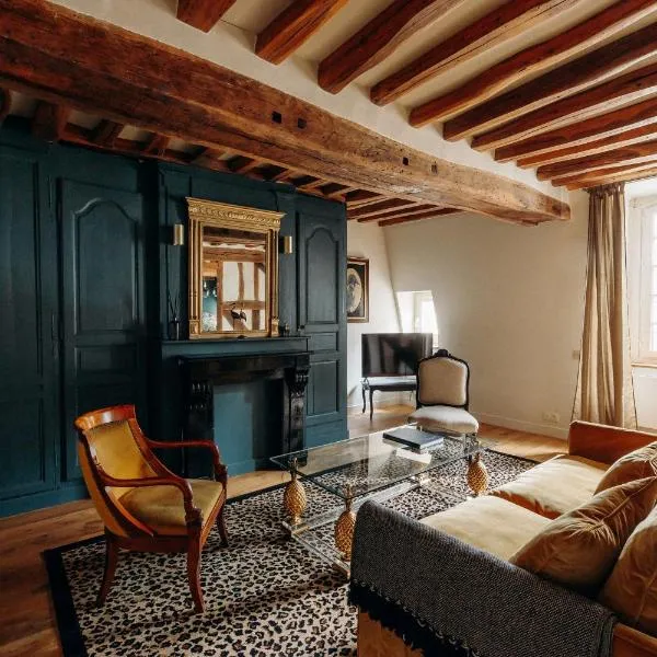 Le Cotin Bleu Duplex de charme Vieille ville Vieux-Marché Cathédrale, hotel u gradu 'Rouen'