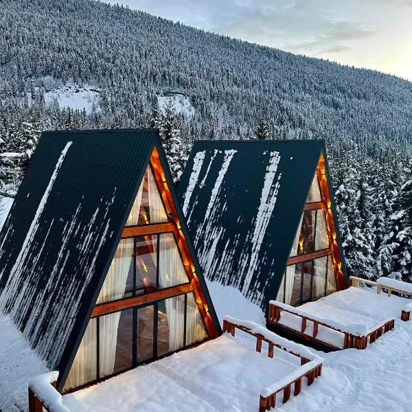 A-Peak Mestia Cottages & Sauna, hotel di Lanchvali