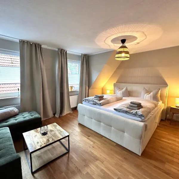 Sky & Sand - Endless Sea I Hochwertige, stilvolle Wohnungen, Strandnah, Boxspringbett, mit Garten, hotell sihtkohas Böhl