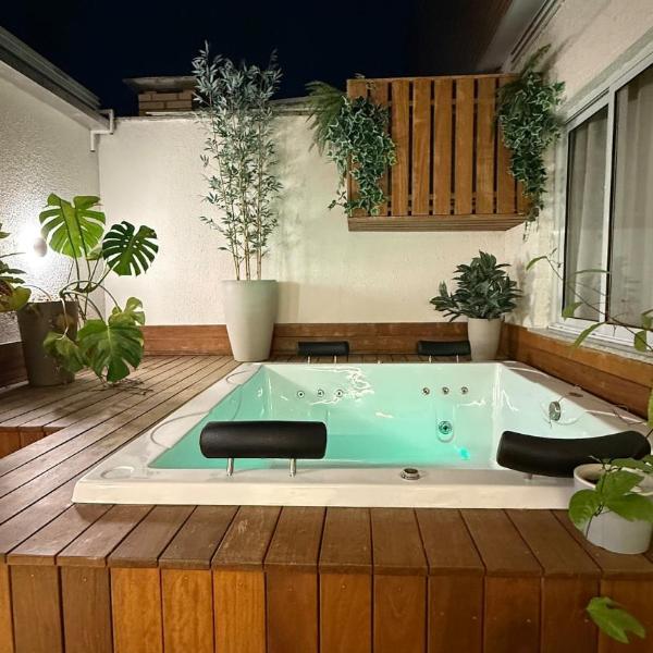 Garden with Private Jacuzzi & Barbecue - JP