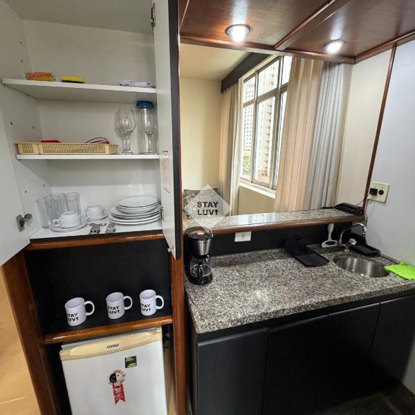 Lindo Studio no coração da Savassi para 3 pessoas - Foto 4