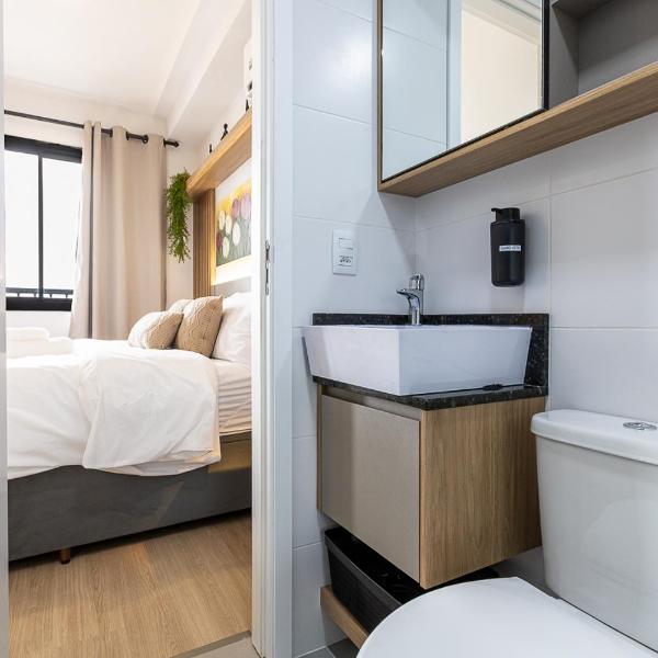 Studio Aconchegante e Central com Piscina, Academia e Coworking - Foto 3