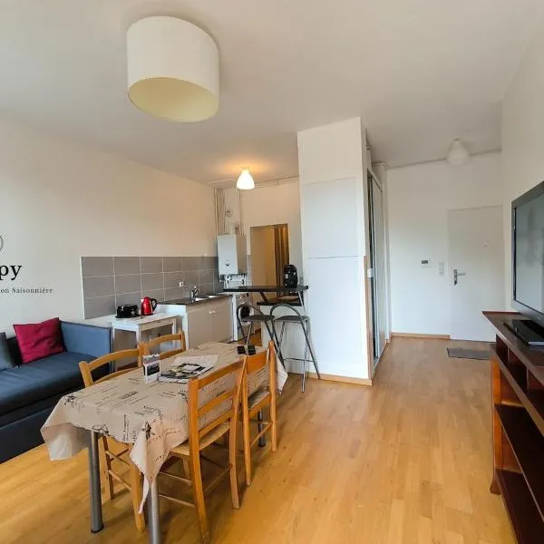 Centre Ville Parking privé Balcon, מלון בפו