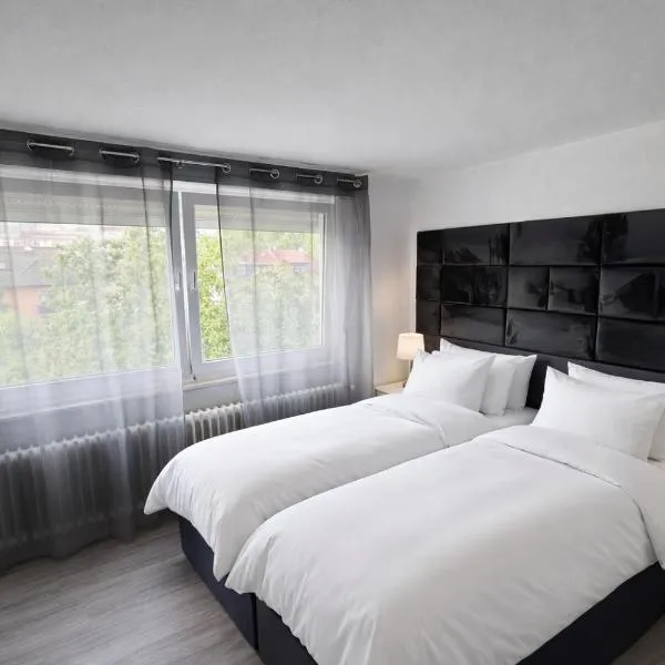 Wohnung für 4 Personen nahe Frankfurt WLAN Küche, hotel in Offenbach