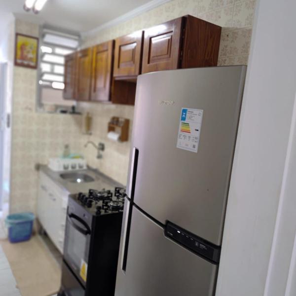 Apartamento prédio Beira Mar Praia Grande Ocian - Foto 5