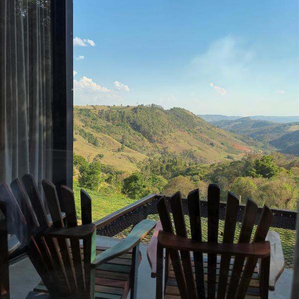 Chale 6 Terras de Treviso, inteligente com uma vista incrivel