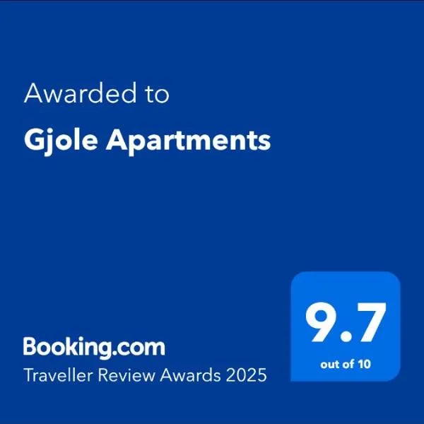 Gjole Apartments, hotelli kohteessa Lagadin