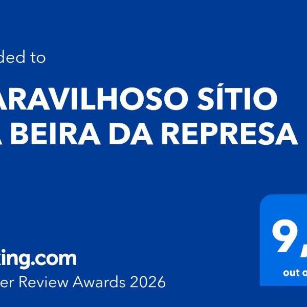 MARAVILHOSO SÍTIO NA BEIRA DA REPRESA