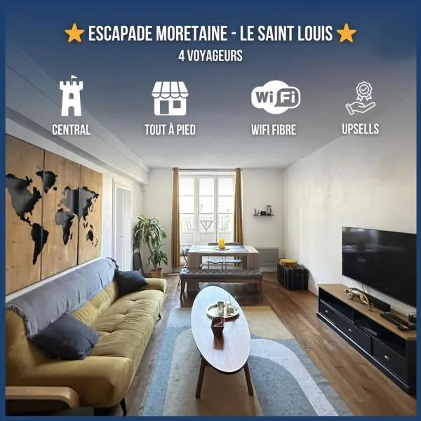 Grand T3-Cœur de Fontainebleau-300 m du château, hotel en Fontainebleau