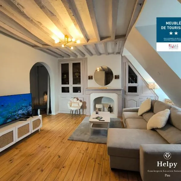 Spacieux pour 6 pers-Clim-Parking-Coeur de Ville, hotel i Pau