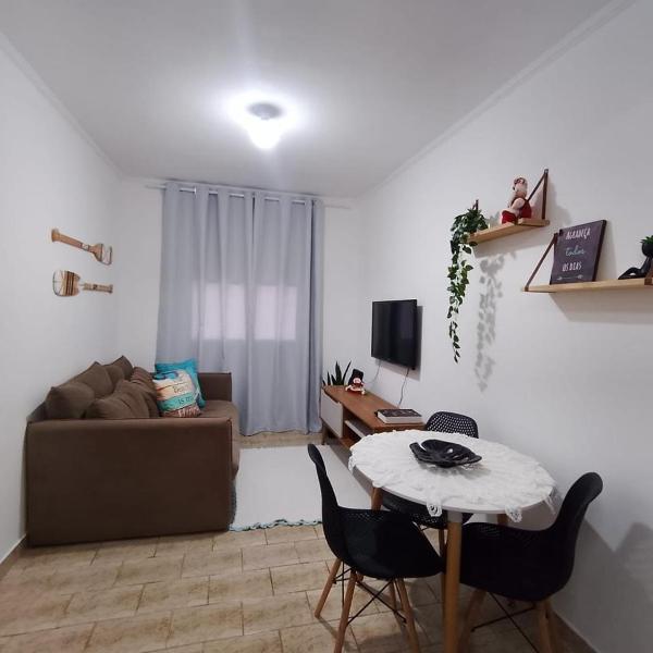 Seu apê no Canto do Forte com Wi-Fi e Pet Friendly - Estacionamento Rotativo - Foto 5
