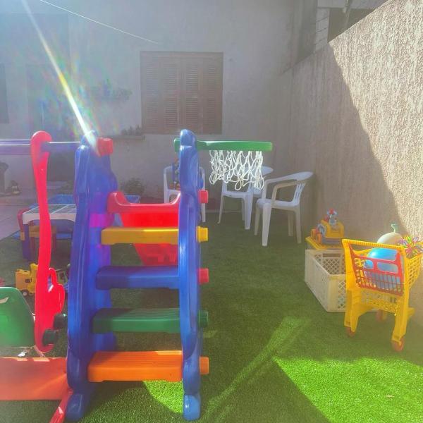 Casa com espaço kids