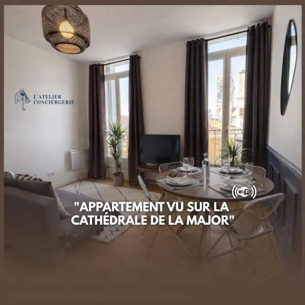 Appartement Marseille vu sur la Major, hotel di Marseille