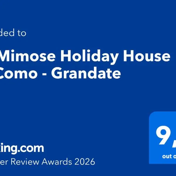 Le Mimose Holiday House di Como - Grandate, hotel Grandatéban