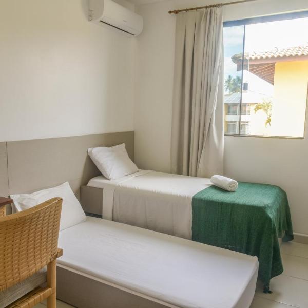 EM frente à PRAIA; 2 quartos; WiFi 300 mbs; até 6 pessoas; no 2 pavimento; Estacionamento Gratuito 1 carro - Foto 3