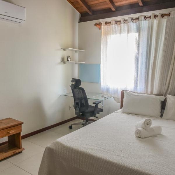 450m da PRAIA Taperapuan; 2 suítes; Piscina; WiFi 300 mbs; 2 pavimento; Churrasqueira; Estacionamento Gratuito 1 carro. - Foto 3