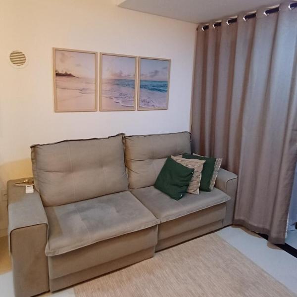 Excelente apartamento com 3 quartos disponíveis Palmas SC próximo a praia - 2 quartos e sala com ar condicionado