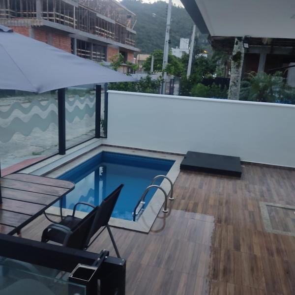Excelente apartamento com 3 quartos disponíveis Palmas SC próximo a praia - 2 quartos e sala com ar condicionado - Foto 4