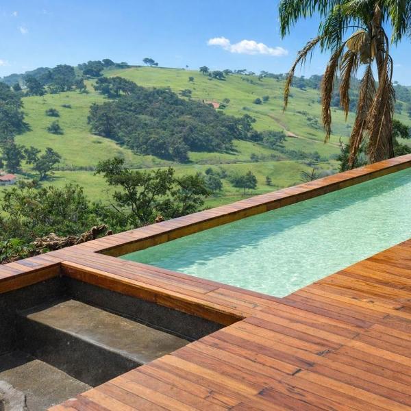 Casa de Campo com Vista da Serra da Mantiqueira e Piscina